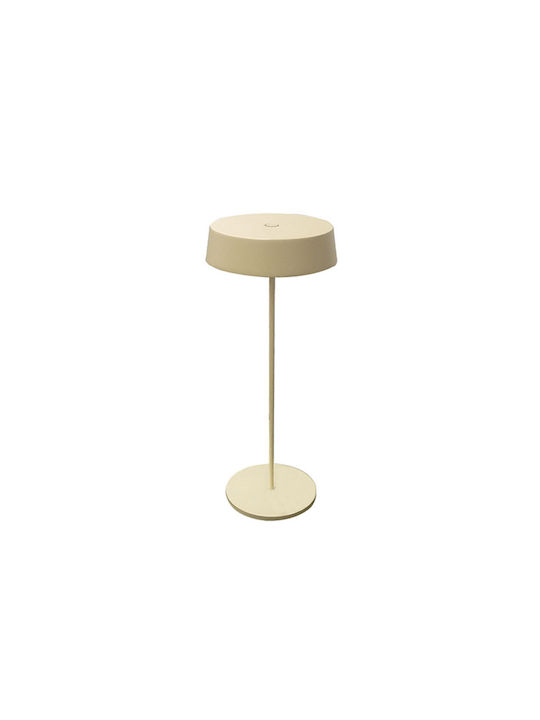 Zambelis Lights Desktop Outdoor Floor Lamp 2.2W with Warm White Light IP54 Gold