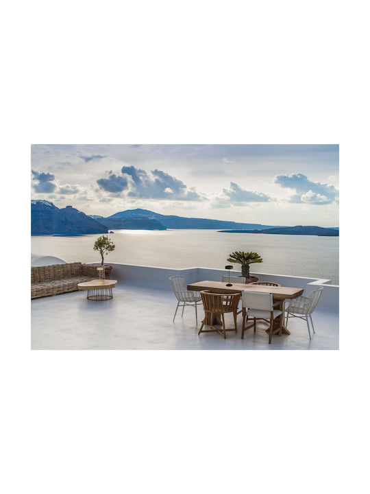 Zambelis Lights Desktop Outdoor Floor Lamp 2.2W with Warm White Light IP54 Gold