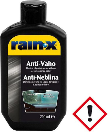 Rain X Anti Fog Anti-fog Liquid Car Windows 200ml 26022