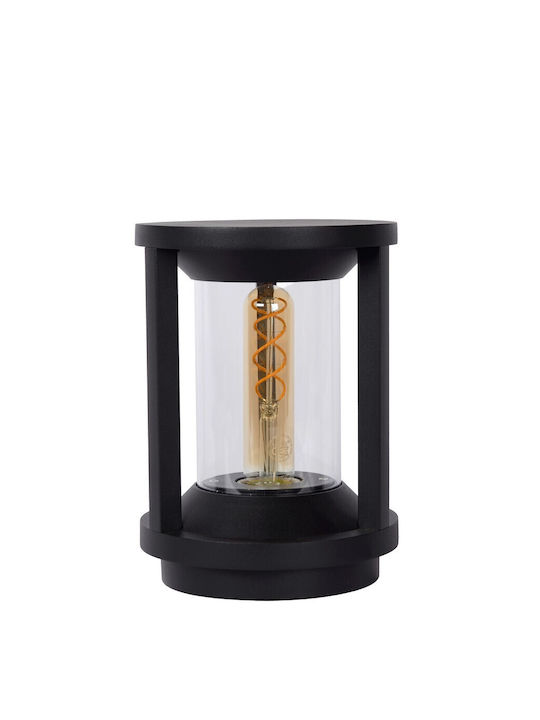 Lucide Lightning Cadix Φωτιστικό Φαναράκι Εξωτερικού Χώρου 15W IP65 για Ντουί E27 Μαύρο