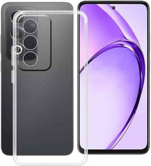 Oppo Back Cover Σιλικόνης Ανθεκτικό Μαύρο (Oppo A80 5G, A3 PRO 5G, K12K 5G, A3X 5G)