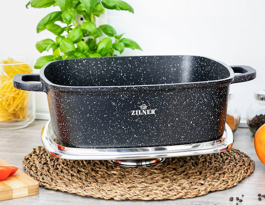 Zilner Dutch Oven Square Made of Aluminum 11x28cm 1pcs