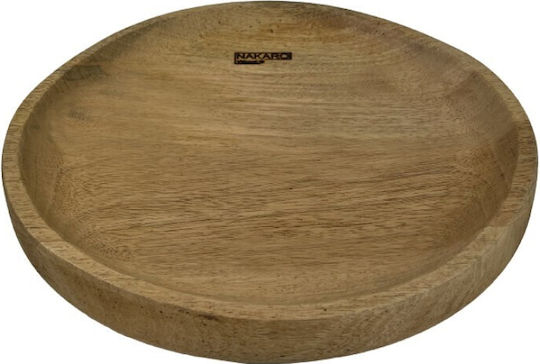 Nakaro Wood Wooden Serving Platter 35x35cm