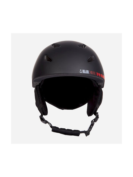 Mc Kinley Pulse Παιδικό Κράνος για Σκι & Snowboard σε Μαύρο Χρώμα