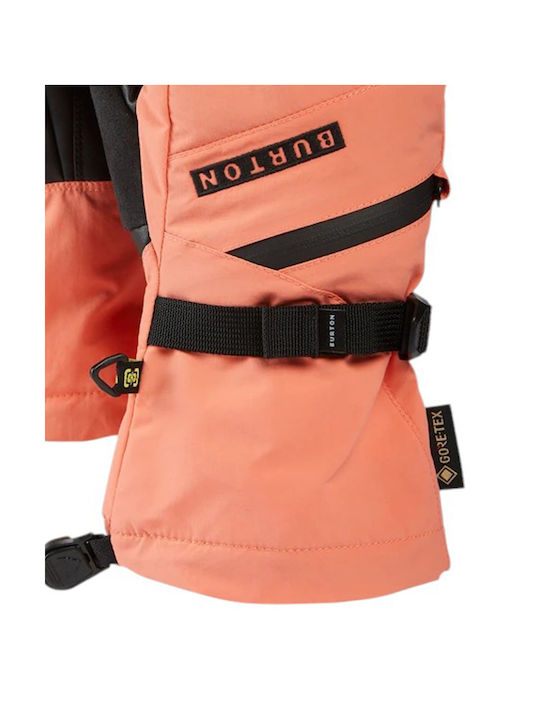 Burton Snow Γυναικεία Γάντια Σκι & Snowboard Πορτοκαλί