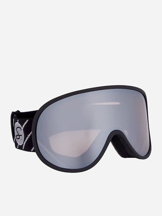 Mc Kinley Safine Ski & Snowboard Goggles Kids Black with Lens in Black Color