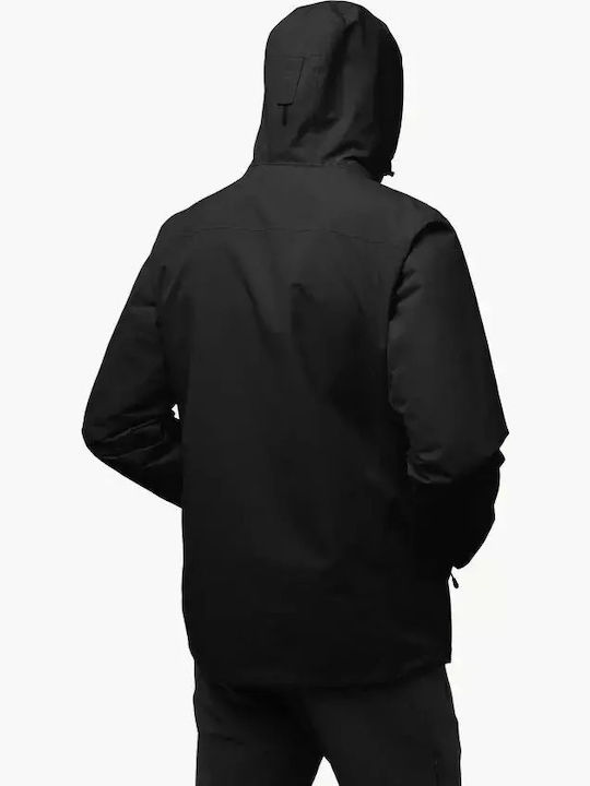 3 σε 1 Χειμωνιάτικο Μπουφάν Black