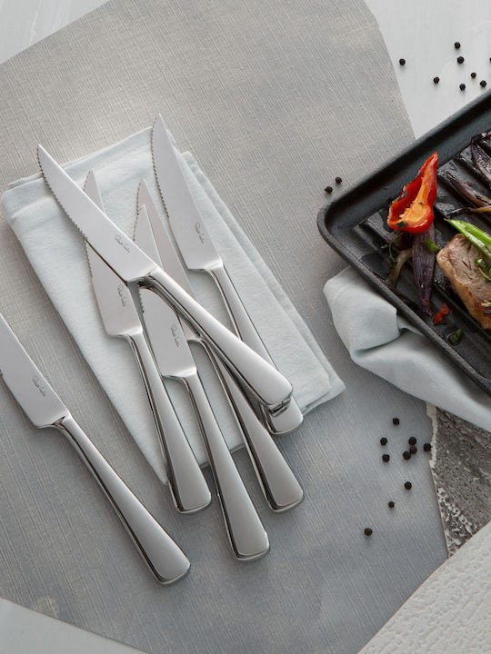 Robert Welch Malvern Stainless Steel Food Knives from Stainless Steel 24.3cm 4 Pieces