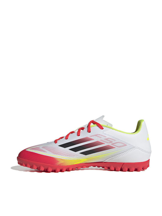 adidas F50 Club Футболни Обувки с Гумена Подметка Бял