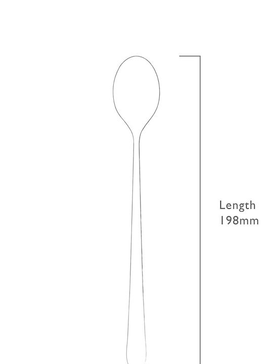 Robert Welch Löffel Rostfreier Stahl Silber KIGBR1025V/4 4 Stück