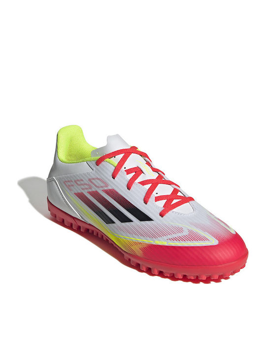 adidas F50 Club Футболни Обувки с Гумена Подметка Бял