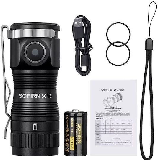 Sofirn Sc13 Flashlight 519a Led 5000k