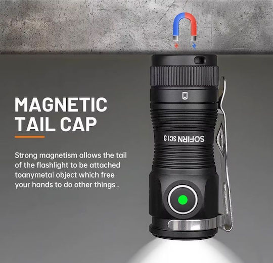 Sofirn Sc13 Flashlight 519a Led 5000k