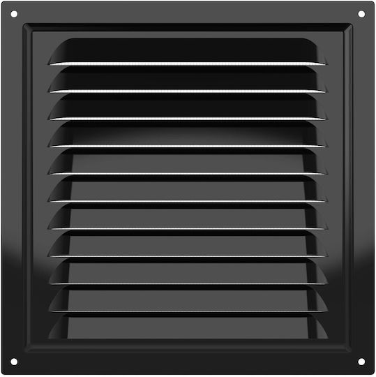 Mmotors Persidă de Ventilație 15x15cm Pătrată cu Plasă de Ventilație