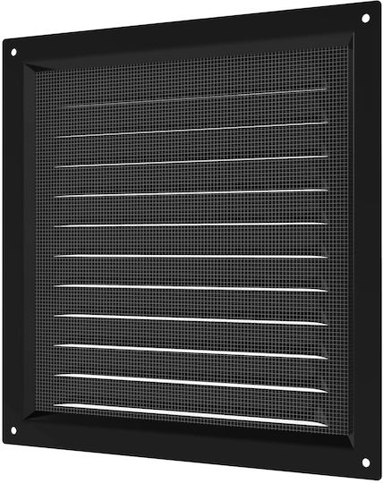 Mmotors Placă De Ventilație 20x20cm Pătrată Cu Plasă De Ventilație