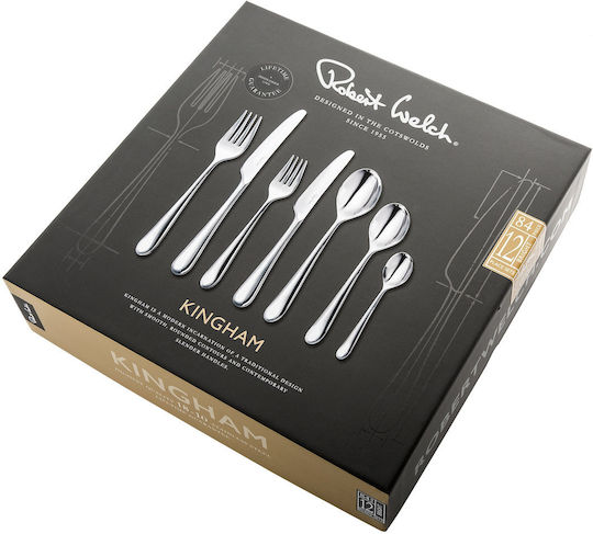 Robert Welch Besteckset Edelstahl 18/10 Silber 84-teilig