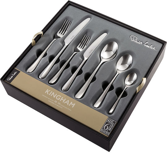 Robert Welch Cutlery Set Stainless Silver 42pcs