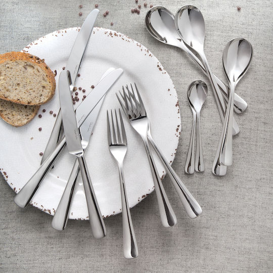 Robert Welch Cutlery Set Stainless Silver 24pcs