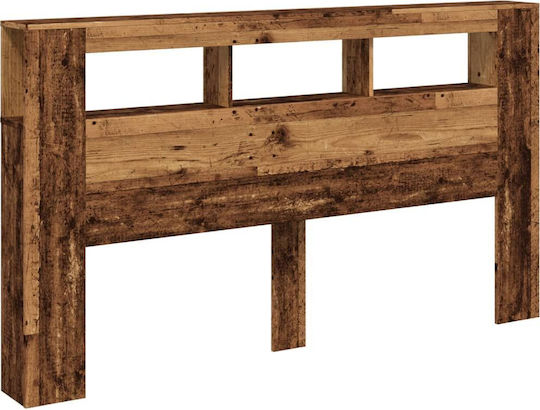 vidaXL Tăblie De Pat Din Lemn Maro 180x103.5cm