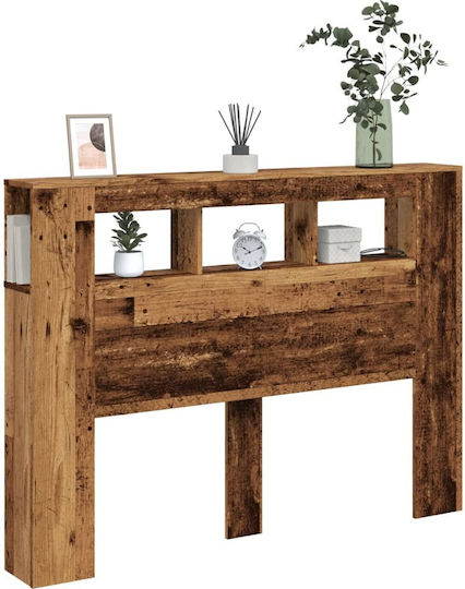 vidaXL Tăblie De Pat Din Lemn Maro 140x103.5cm