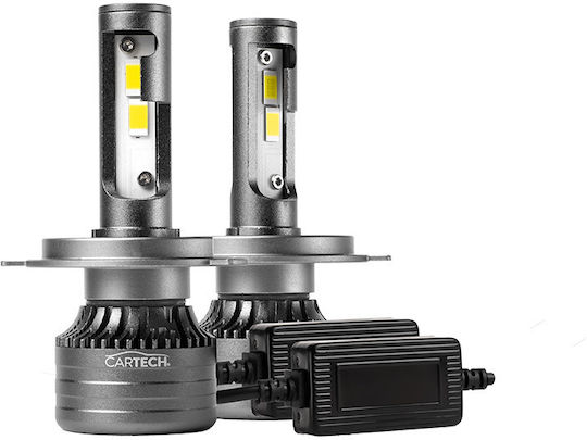 Cartech Lamps Car H4 Canbus LED 6500K Cold White 60W 2pcs