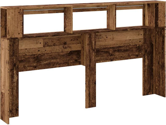 vidaXL Tăblie De Pat Din Lemn Maro 180x103.5cm
