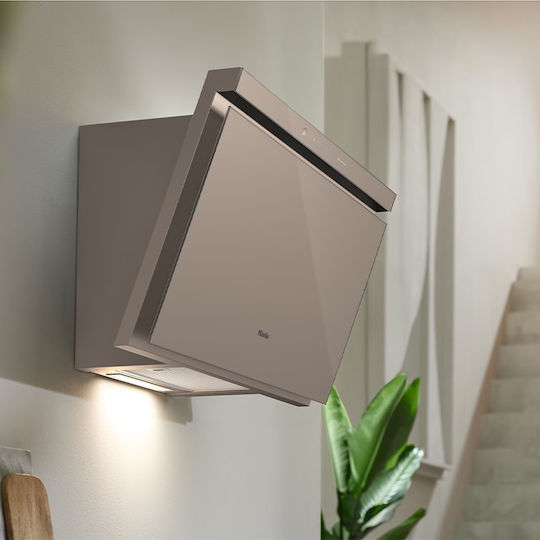 Miele Πτυσσόμενος Απορροφητήρας 90cm Μπεζ