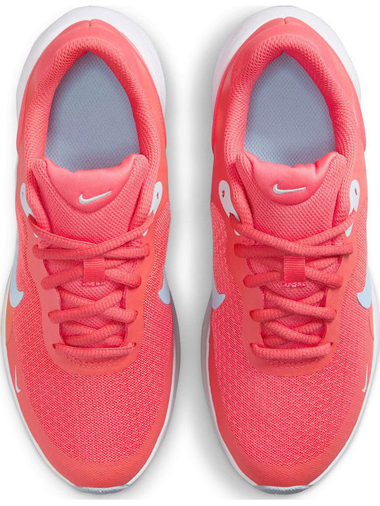 Revolution 7 Gs Kids Sports Shoes Running with Laces Orange