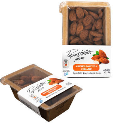 Migdale Prăjite Fără Sare Ecopack 170g