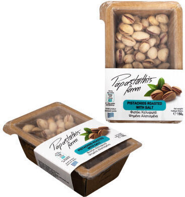 Fistic Aegina Prăjit Sărat Ecopack 150g