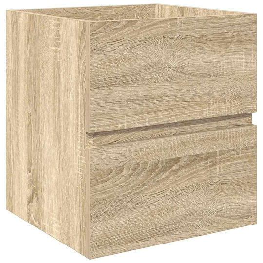 vidaXL Шкаф със Мивка Д41xШ38.5xВ45см Sonoma Oak, Brown