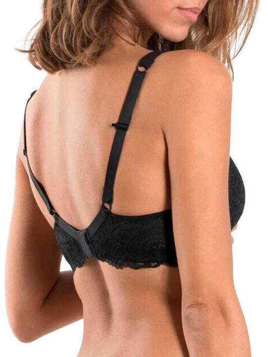 Lormar Cup B Bra Black