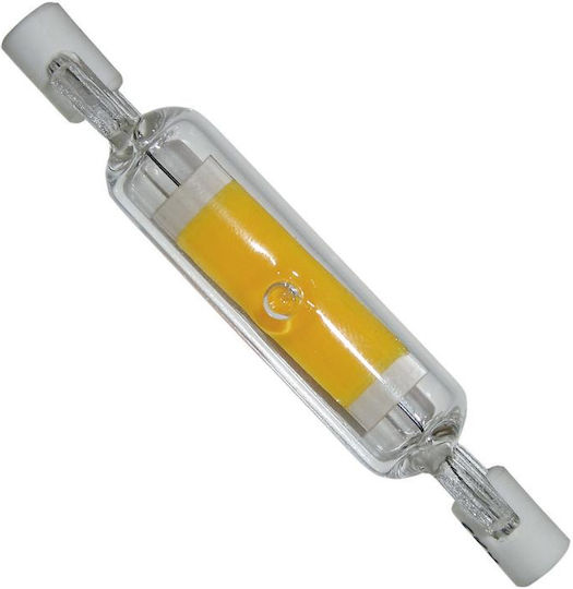 Adeleq Λάμπα LED 4.5W 78mm για Ντουί R7S Θερμό Λευκό 600lm