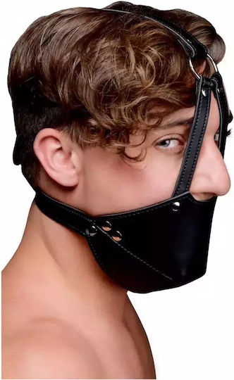 XR Strict Leather Mouth Harness Ball Gag Knebel
