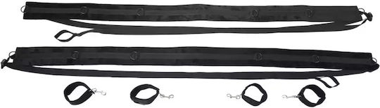 Sportsheets Bed Restraint Set in Black Color