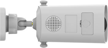 Powertech PT-1335 IP Surveillance Camera 4G Full HD+ 4MP Waterproof Battery Powered with Two-Way Communication and Lens 2.8mm