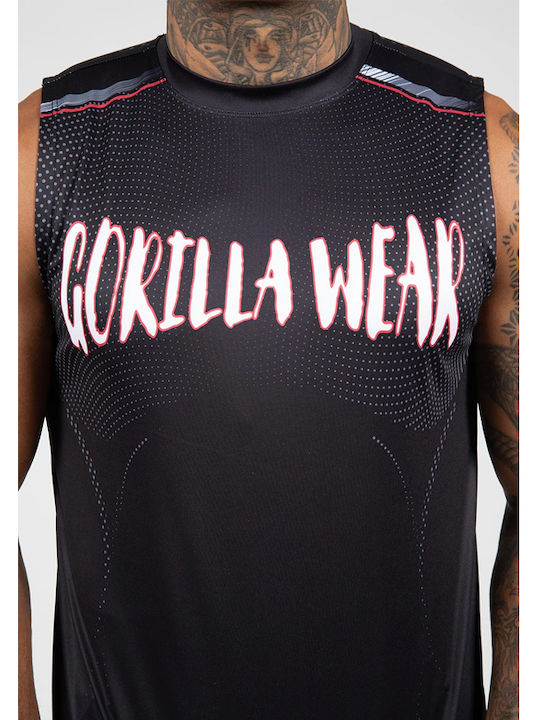 Gorilla Wear Ανδρική Αμάνικη Μπλούζα 90152-905 Μαύρη