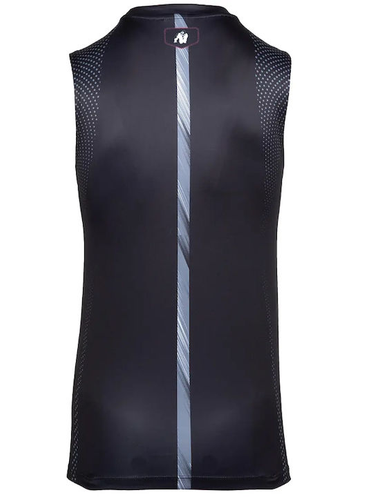 Gorilla Wear Ανδρική Αμάνικη Μπλούζα 90152-905 Μαύρη