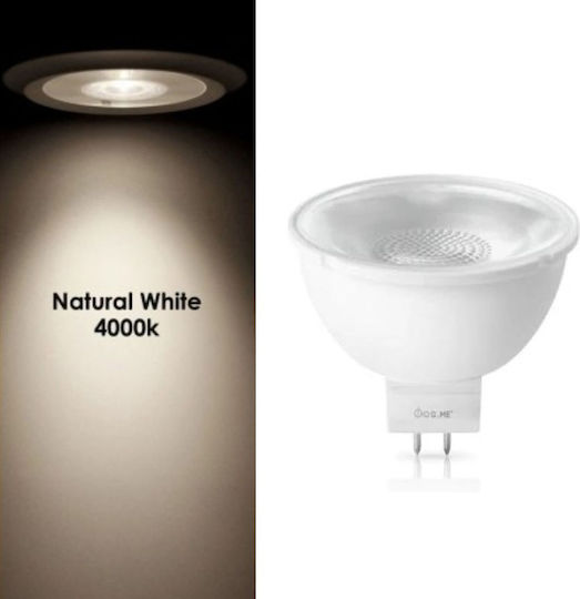 Fos me LED Bulb 6W for Socket GU5.3 and Shape MR16 Natural White 450lm