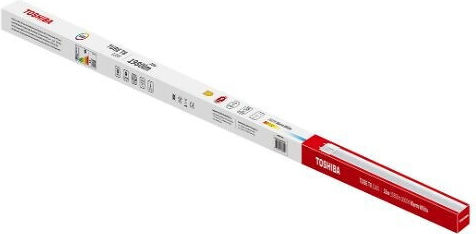 Toshiba LED Bulb 18W Fluorescent Type 120εκ. for Socket G13 and Shape T8 Natural White 1980lm