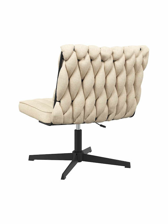 Stuhl in Beige Farbe 66x65x77cm 1Stück