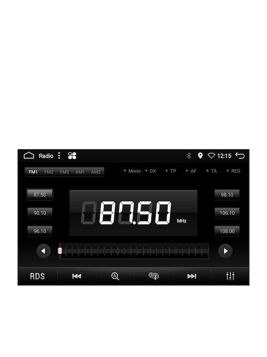 Digital IQ Ηχοσύστημα Αυτοκινήτου για Ford Fiesta 2008-2017 (Bluetooth/USB/AUX/WiFi/GPS/Apple-Carplay/Android-Auto) με Οθόνη Αφής 9"