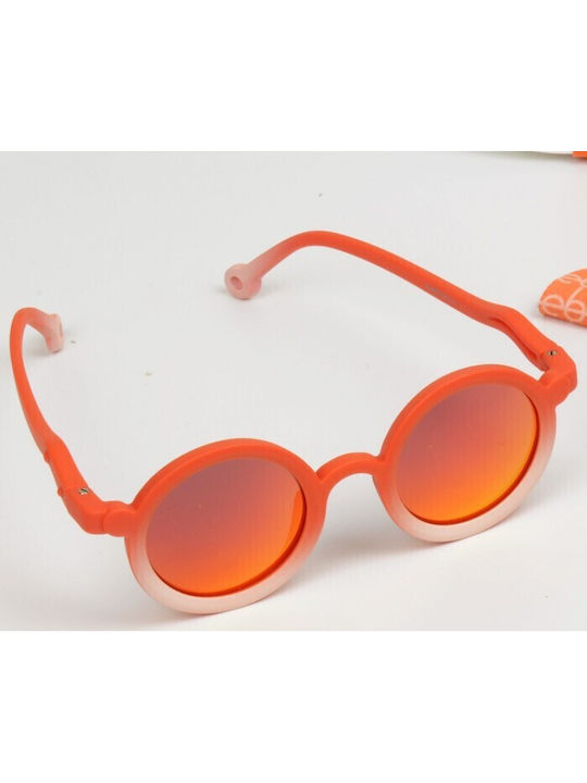 Kigo California Παιδικά Γυαλιά Ηλίου με Polarized Φακό Ροζ για 3-6 Ετών