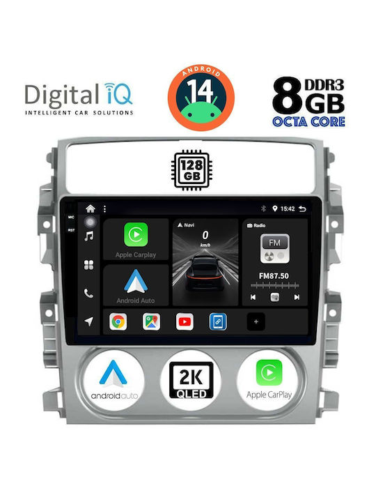 Digital IQ Car Audio System for Suzuki Liana 2001-2007 (Bluetooth/USB/AUX/WiFi/GPS/Apple-Carplay/Android-Auto) with Touch Screen 9"