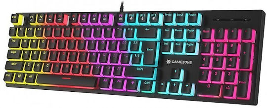 Tracer GameZone Gaming Μηχανικό Πληκτρολόγιο με RGB φωτισμό (Αγγλικό US)