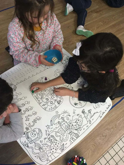 Kindertisch zum Malen Weiß DB Kids