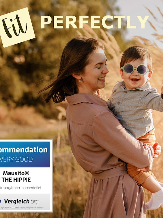 Mausito The Hippie Παιδικά Γυαλιά Ηλίου 6-24 Μηνών Beige