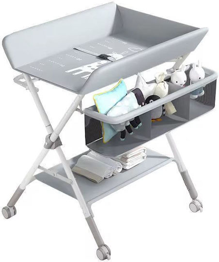 Babybadewanne mit Wickeltisch Gray
