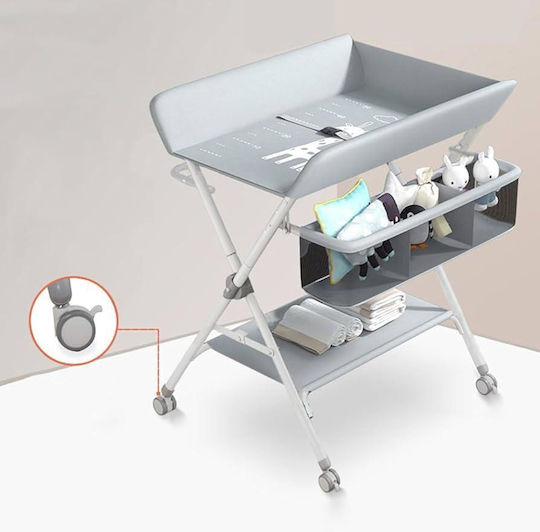 Babybadewanne mit Wickeltisch Gray