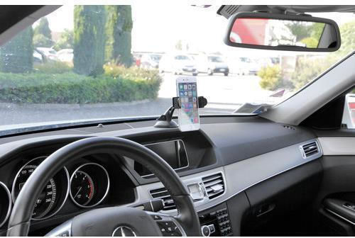Lampa Snap Fin Car Mobile Mount with Adjustable Hooks Silver 72530